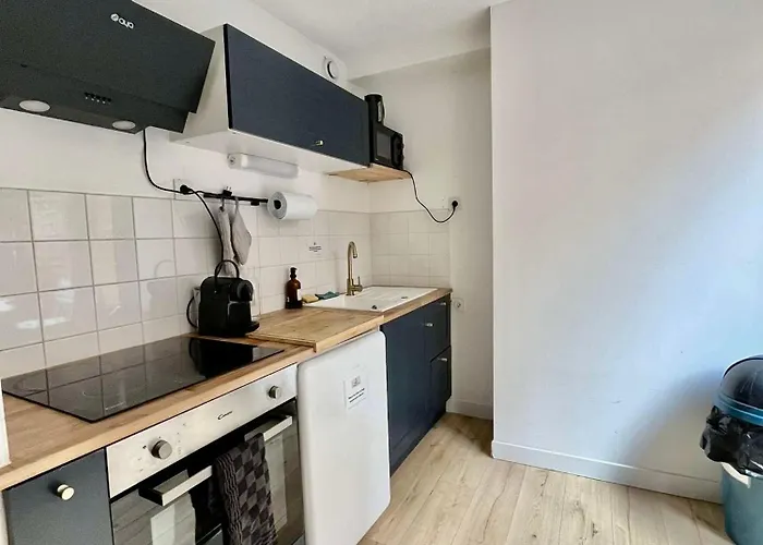 شقة Escapade Toulousaine En Centre - Parking Prive - Terrasse تولوز